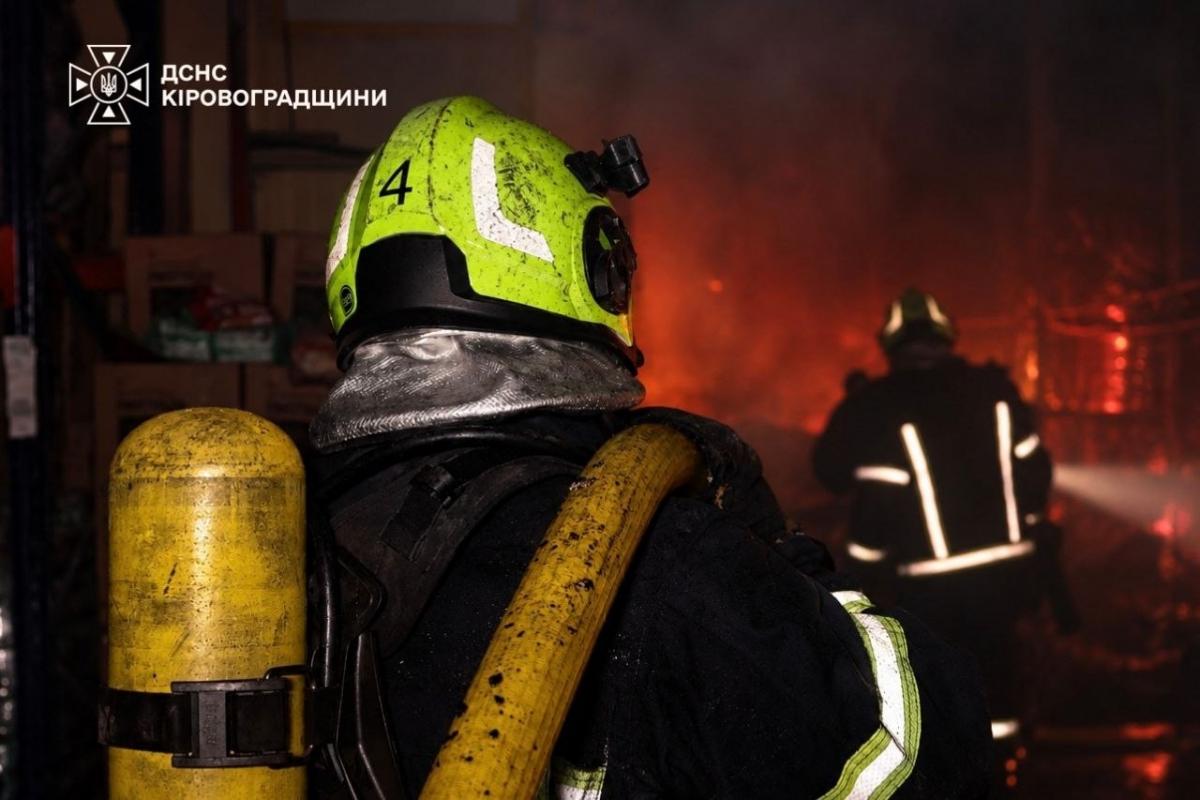 Ликвидация последствий ударов РФ по Кировоградской области