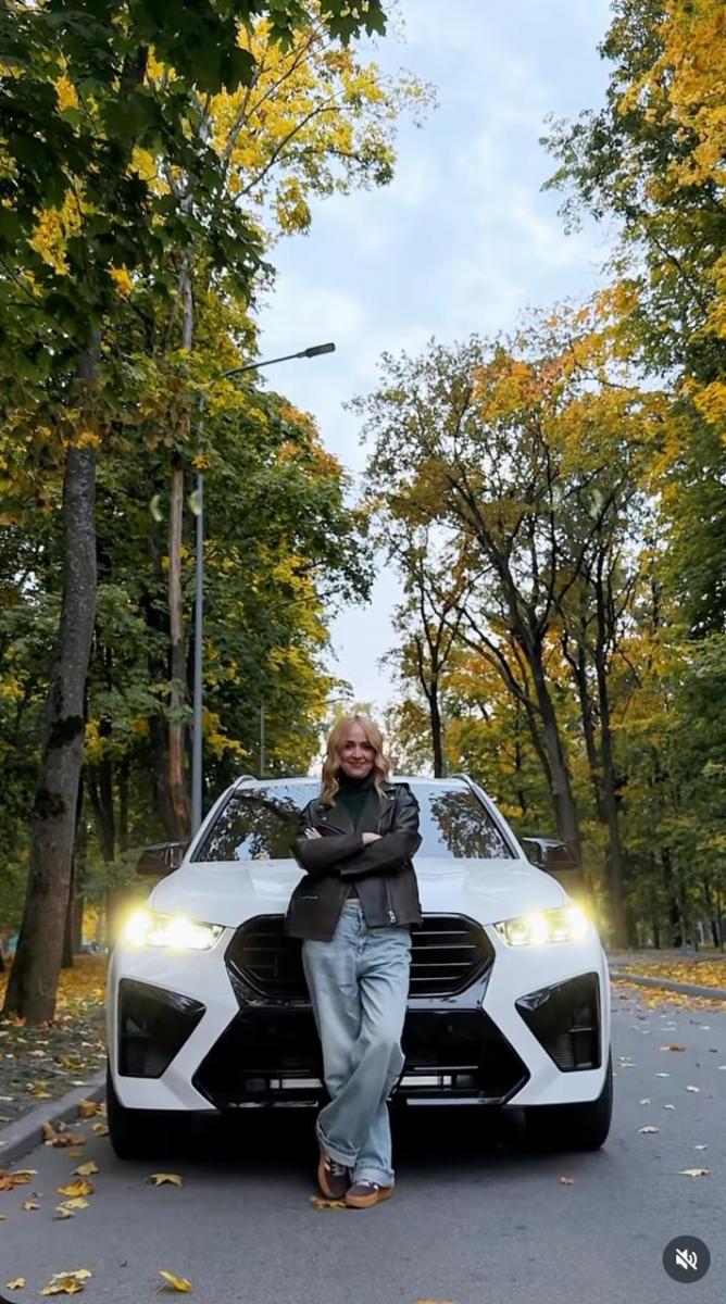 Автомобіль Інни Белень