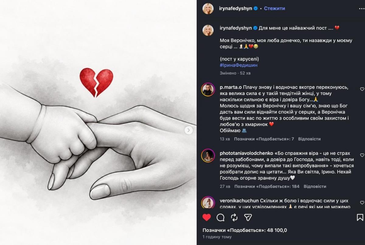 Ірина Федишин про втрату дитини Ірина Федишин про втрату дитини