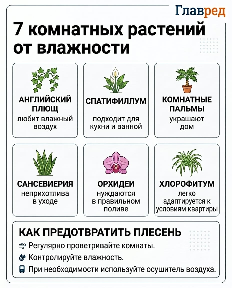 Комнатные растения от влажности Комнатные растения от влажности