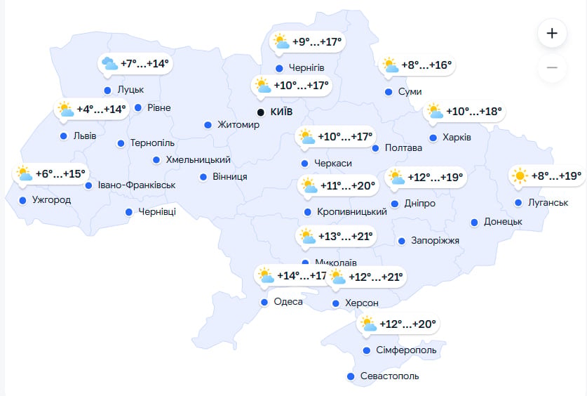 Аномальне тепло затримається в Україні: коли температура сягне +21 градуса