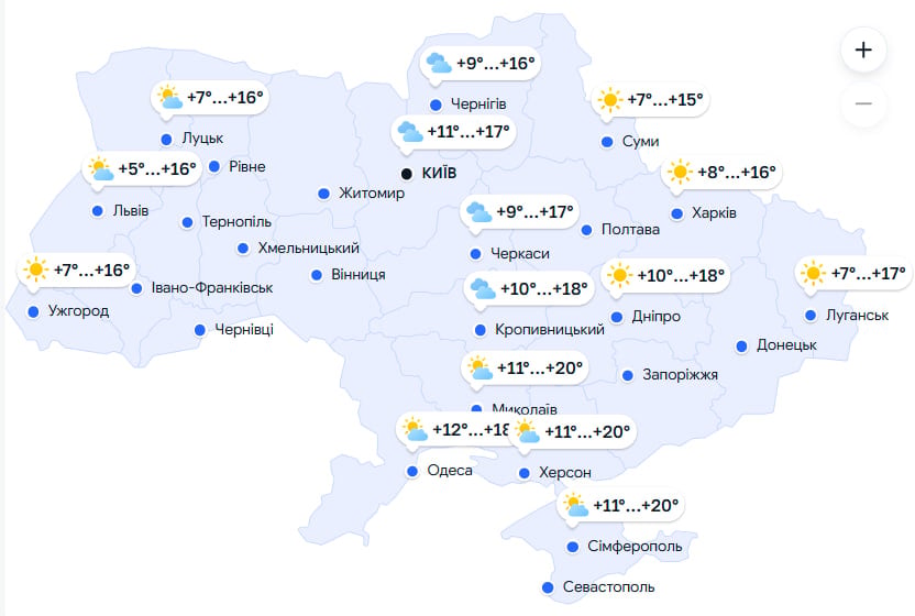 Аномальне тепло затримається в Україні: коли температура сягне +21 градуса