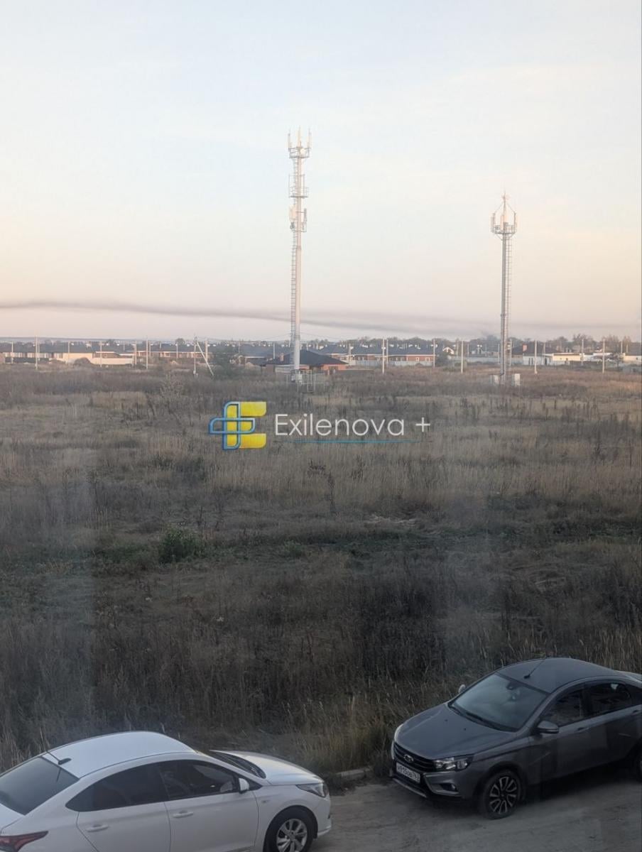 У Тольятті видно дим від пожежі У Тольятті видно дим від пожежі