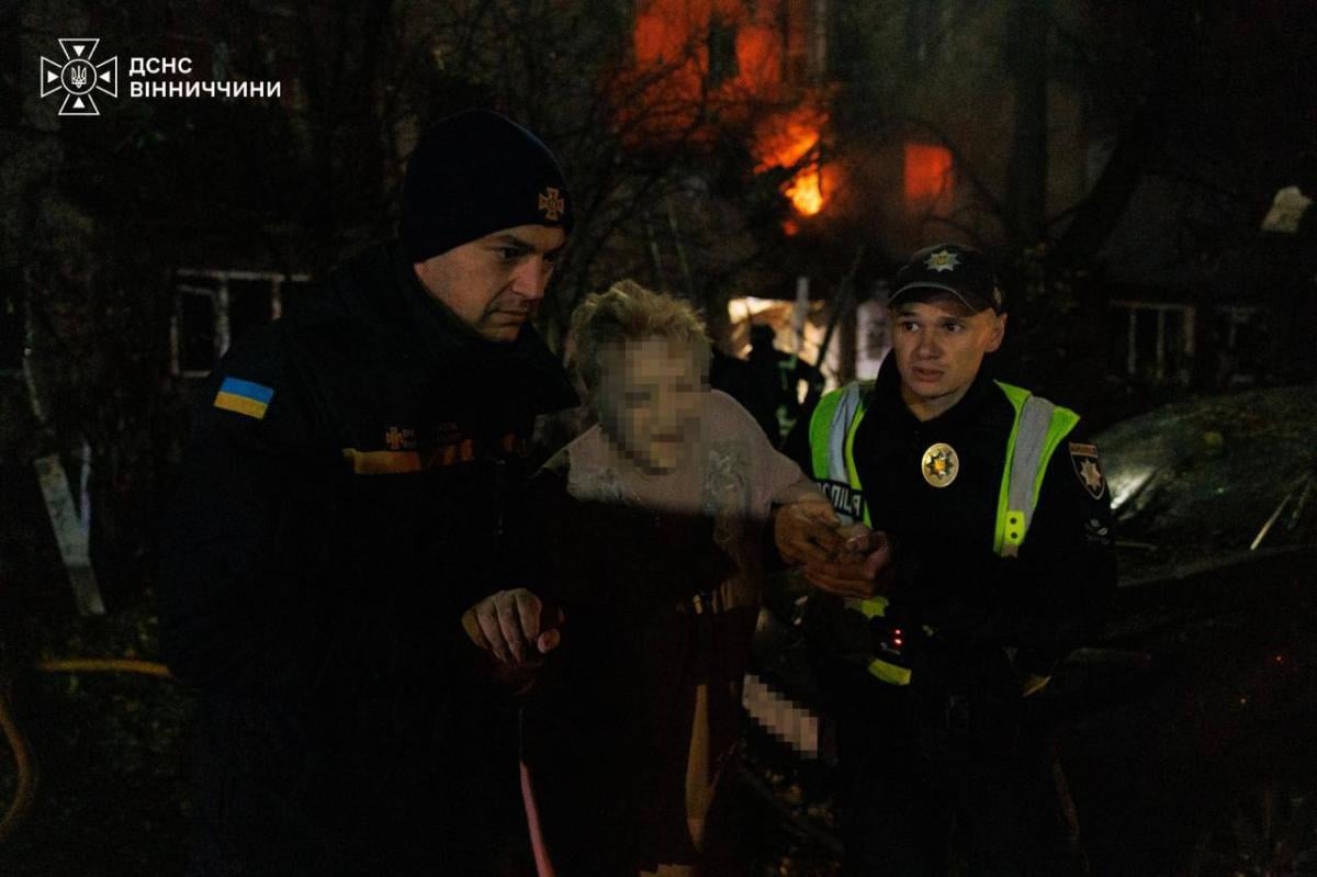 Наслідки атаки РФ на Вінницю 25 жовтня