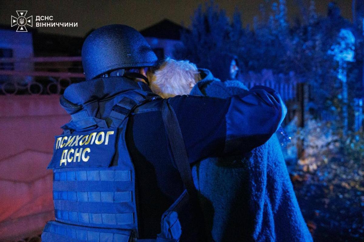 Наслідки атаки РФ на Вінницю 25 жовтня