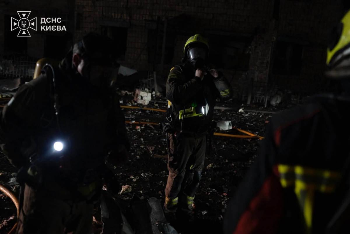 Наслідки удару по Києву в ніч на 27 жовтня Наслідки удару по Києву в ніч на 27 жовтня
