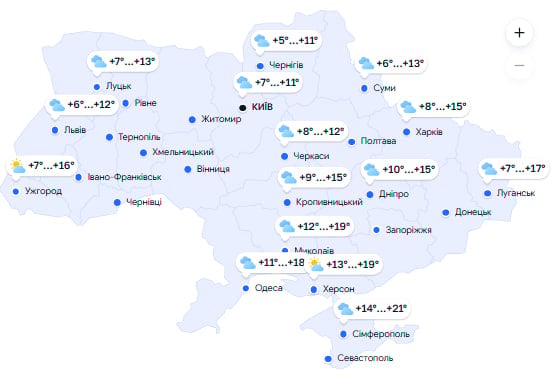 На Україну насувається нова хвиля дощів та поривів вітру: коли зміниться погода