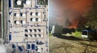 Сотни дронов атаковали Москву: горит крупнейшая нефтебаза региона
