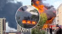 У Росії масштабно палає великий завод: площа пожежі зросла до 9000 м² - деталі