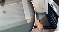 Как отмыть до блеска стекло духовки изнутри, не снимая дверцу — лайфхак