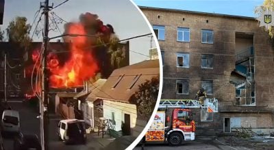 Влучання у школу в Києві Влучання у школу в Києві