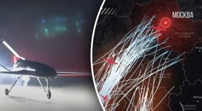 У Москві скаржаться на одну з найбільших атак дронів: в аеропортах колапс