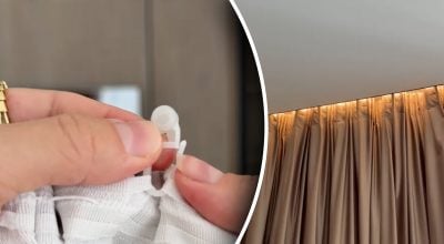 Как закрепить крючки на шторах: ошибка, из-за которой образуются неровные складки Как закрепить крючки на шторах: ошибка, из-за которой образуются неровные складки