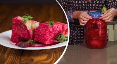 Квашена капуста "пелюстка" з буряком: рецепт хрумкої закуски на зиму
