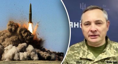 Предупреждали ли США о баллистических ракетах по Киеву - что говорит Игнат / Коллаж: Главред, фото: скриншот из видео, Минобороны РФ