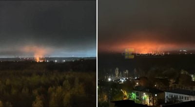 Масована атака БПЛА на РФ: у Москві закрито аеропорти, у Володимирі — вибухи