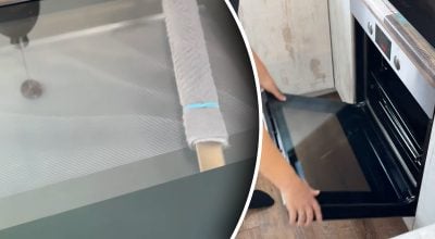 Як вимити до блиску скло духовки зсередини без розбирання дверцят - лайфхак