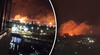 Дрони атакували завод за 2500 км від України: спалахнула масштабна пожежа Дрони атакували завод за 2500 км від України: спалахнула масштабна пожежа