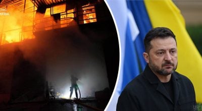 Зеленський відреагував на масований удар РФ по Києву Зеленський відреагував на масований удар РФ по Києву