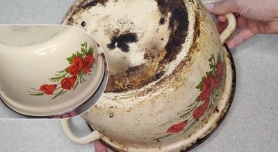 Долго тереть не придется: как очистить эмалированную кастрюлю от черного нагара