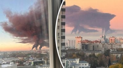 В небе облака густого дыма: атакован НПЗ в России, возник масштабный пожар