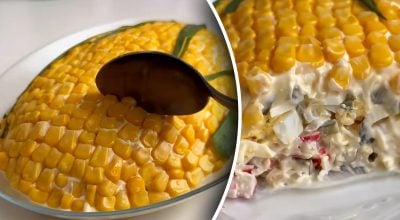 Вкусный праздничный салат 