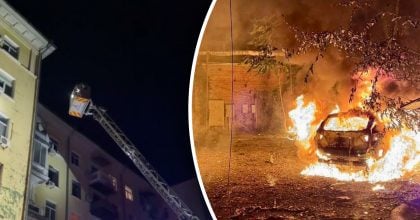 Людей рятують з палаючої багатоповерхівки: РФ вдарила по Дніпру, є постраждалі