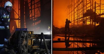 РФ атакувала Івано-Франківськ, Чернігів, Київщину: вирують пожежі, є поранені