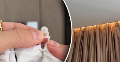 Як одягати гачки на штори: помилка, через яку утворюються нерівні складки