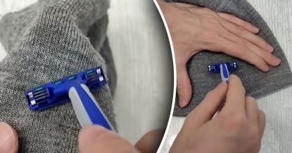 Як прибрати ковтунці з одягу без спеціальної машинки - лайфхак