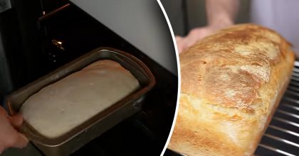 Рецепт домашнього хліба "Цеглинка" - випікається лише 30 хвилин