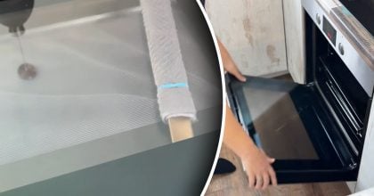 Як вимити до блиску скло духовки зсередини без розбирання дверцят - лайфхак