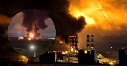 Під ударом Москва і Петербург: дрони уразили великий нафтовий термінал, виникла пожежа