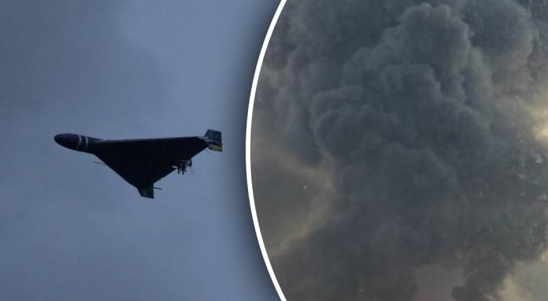 "Масштабные разрушения": Россия ударила дроном по многоэтажке в Харькове