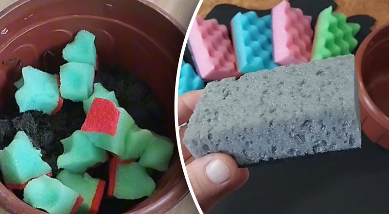 Не только для мытья посуды: как использовать кухонную губку в быту