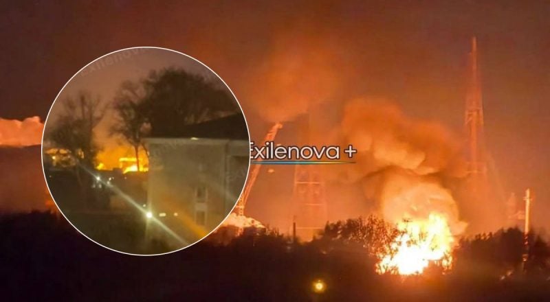 Дрони атакували хімзавод у Росії: здійнялася масштабна пожежа, що відомо